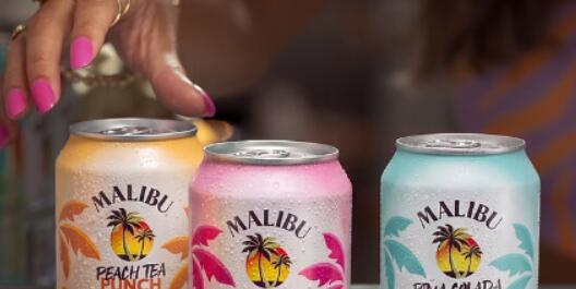 Malibu launches canned cocktail series with a 10% alcohol content