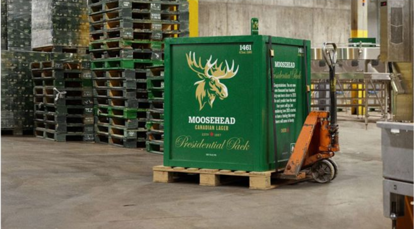 Canada launches giant beer crates