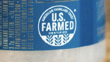 百威英博在部分啤酒上添加“美国农场”标签