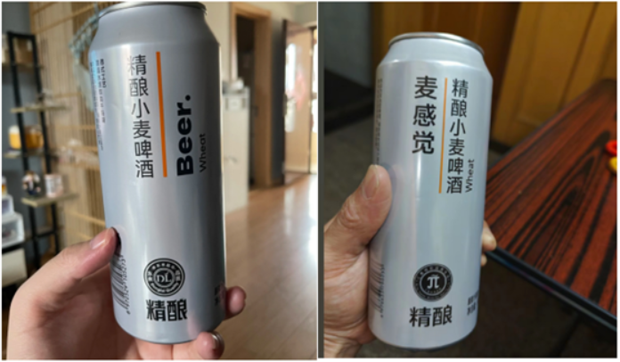 “DL精酿小麦啤酒”被高仿 胖东来维权胜诉获赔100万！